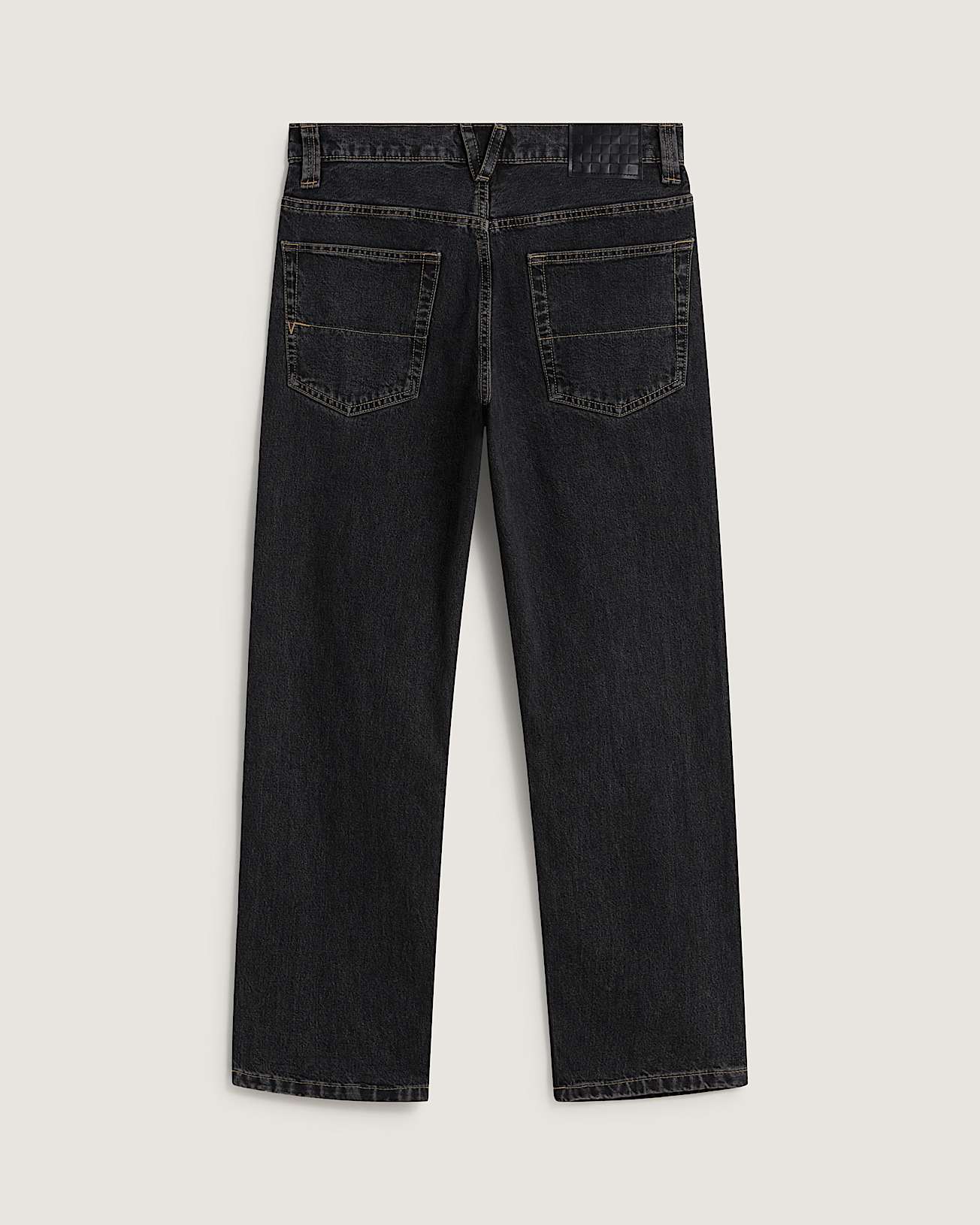 Check5 Straight Denim Pant Washed Black VANS Noir ALT1