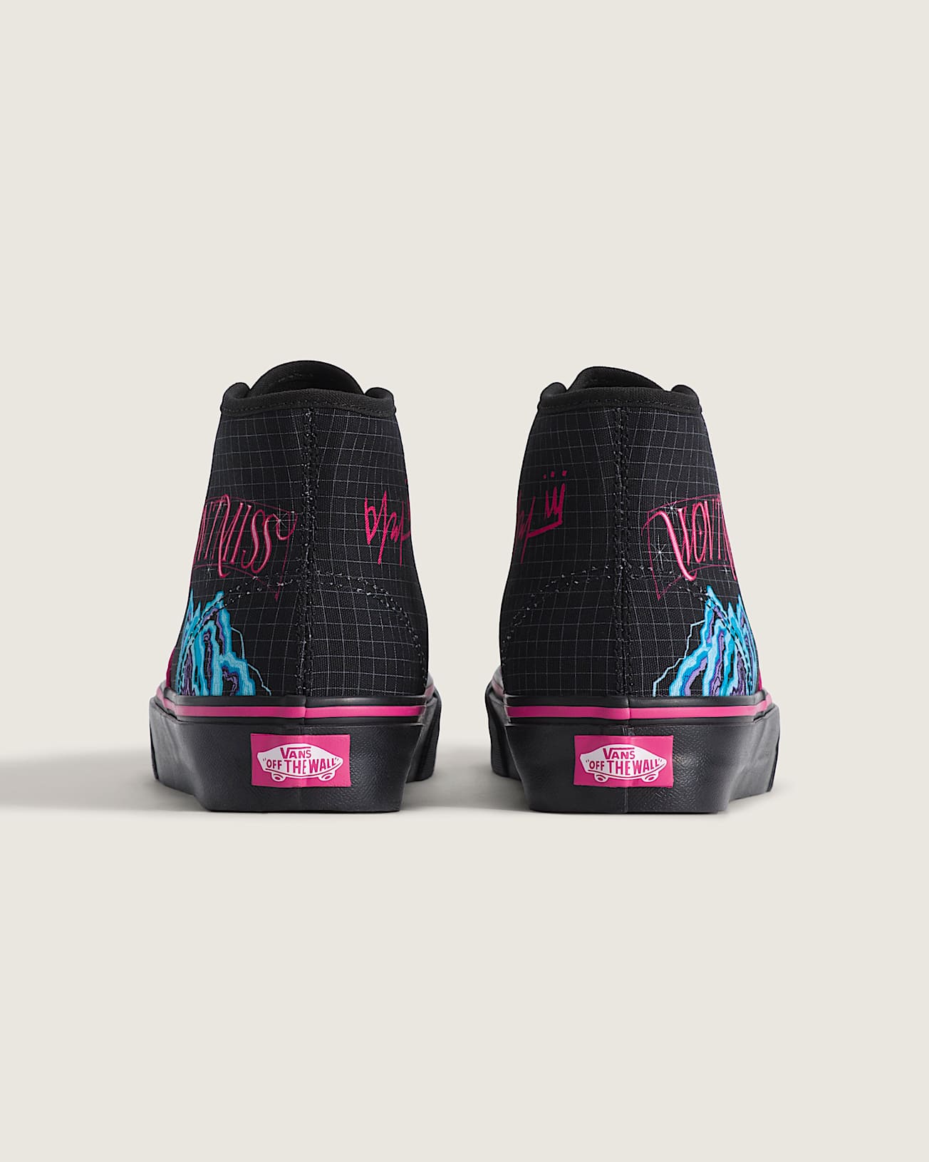 Scarpe Bambinoa KPop Demon Hunters x Vans Authentic Hi 20 814 anni VANS Nero ALT3