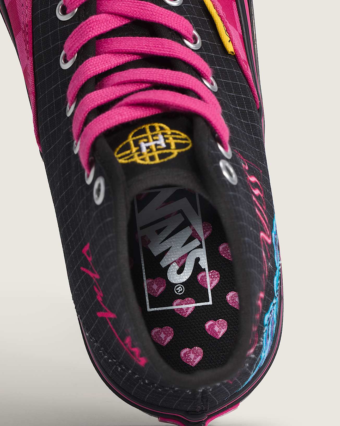 Scarpe Bambinoa KPop Demon Hunters x Vans Authentic Hi 20 814 anni VANS Nero ALT7
