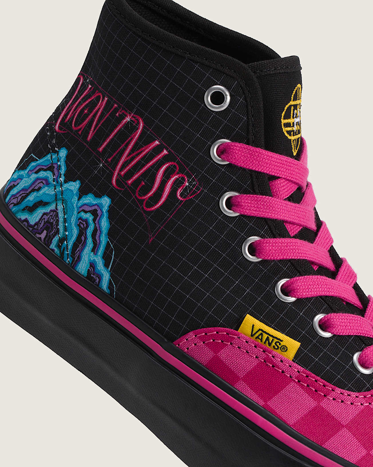 Scarpe Bambinoa KPop Demon Hunters x Vans Authentic Hi 20 814 anni VANS Nero ALT5
