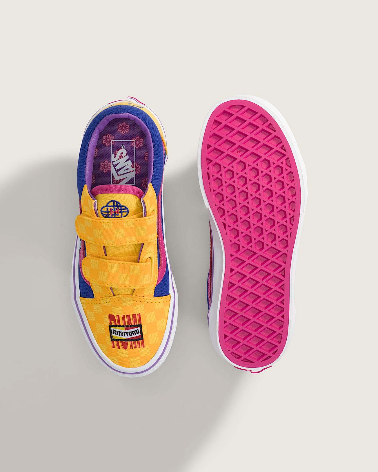 Scarpe Bambinoa KPop Demon Hunters x Vans Old Skool V 48 anni VANS Giallo ALT2