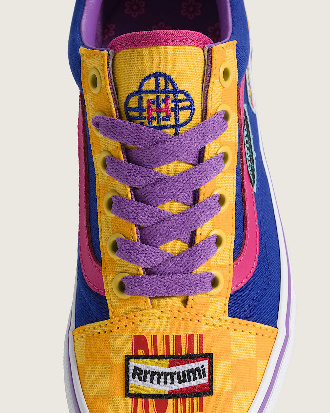 Scarpe Bambinoa KPop Demon Hunters x Vans Old Skool 814 anni VANS Giallo ALT4