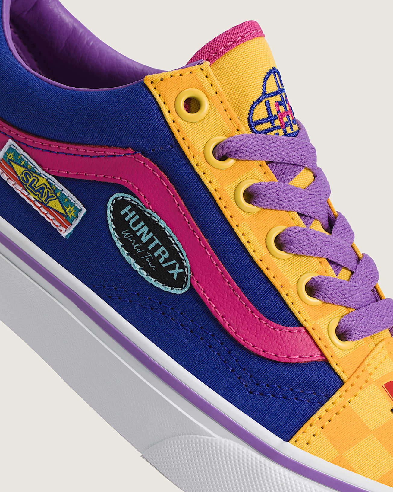 Scarpe Bambinoa KPop Demon Hunters x Vans Old Skool 814 anni VANS Giallo ALT5