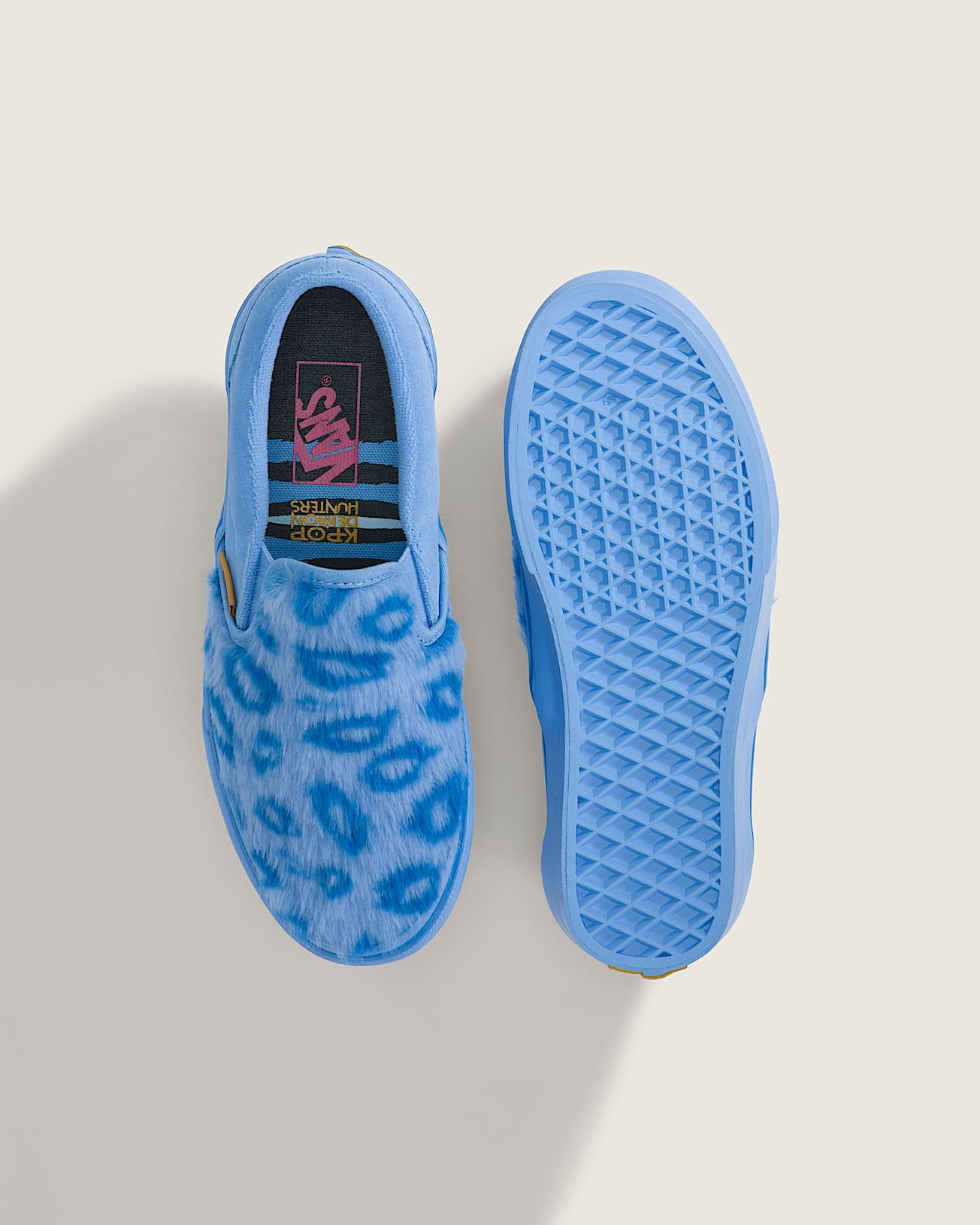 Scarpe Bambinoa Kpop Demon Hunters X Vans Classic SlipOn 814 anni VANS Blu ALT2