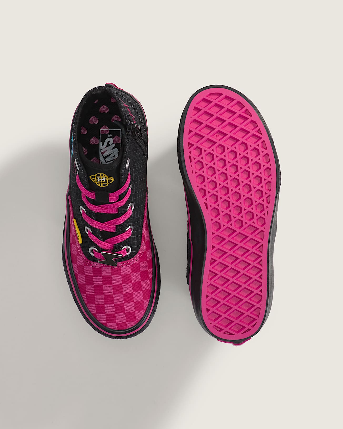 Scarpe Bambinoa KPop Demon Hunters x Vans Authentic Hi 20 con zip 48 anni VANS Nero ALT2