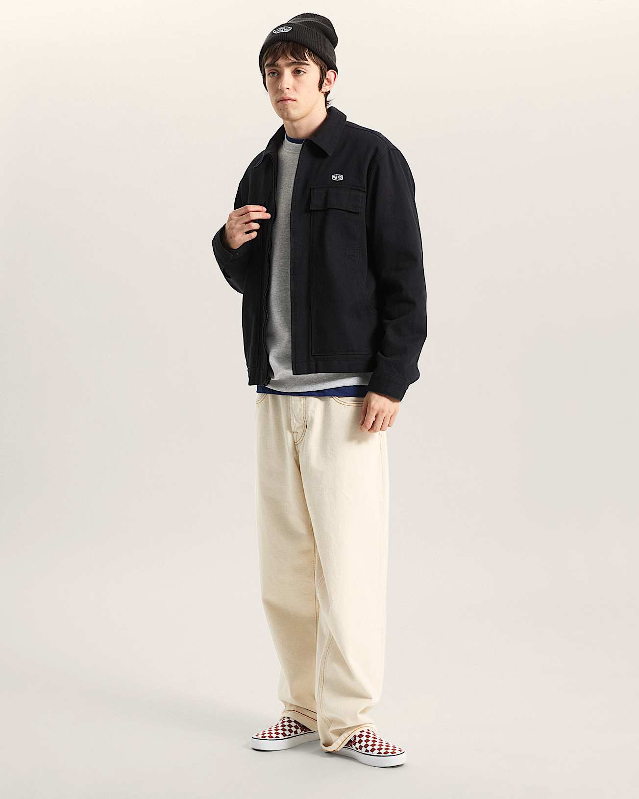 Kurtka McAvoy Zip Station VANS Czarny ALT5