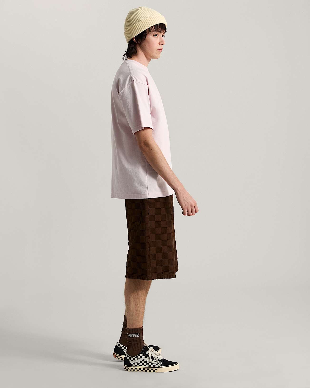 Pantaloni baggy in denim Check5 VANS Marrone ALT5