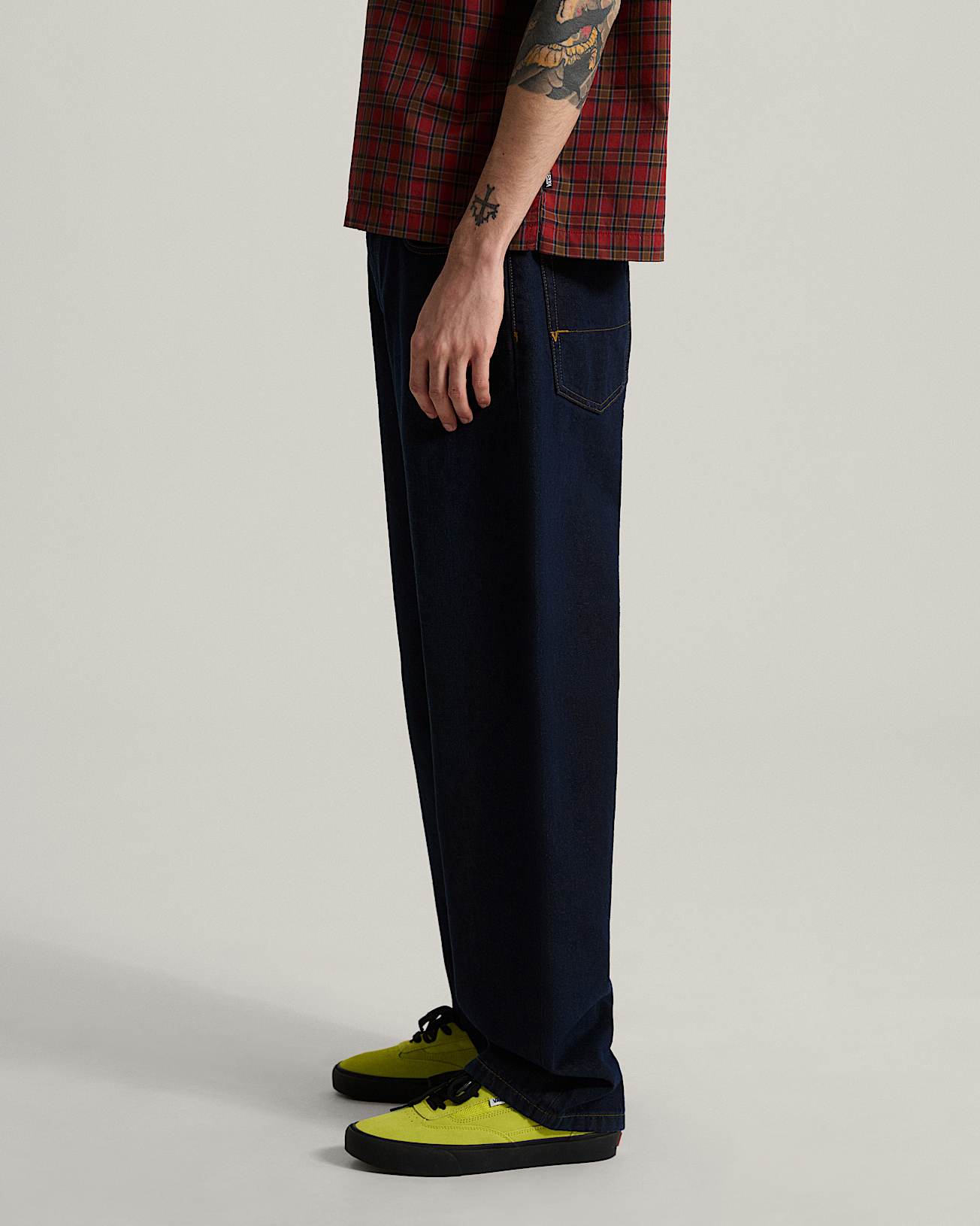 Pantalon en denim Check5 Loose VANS Bleu ALT4