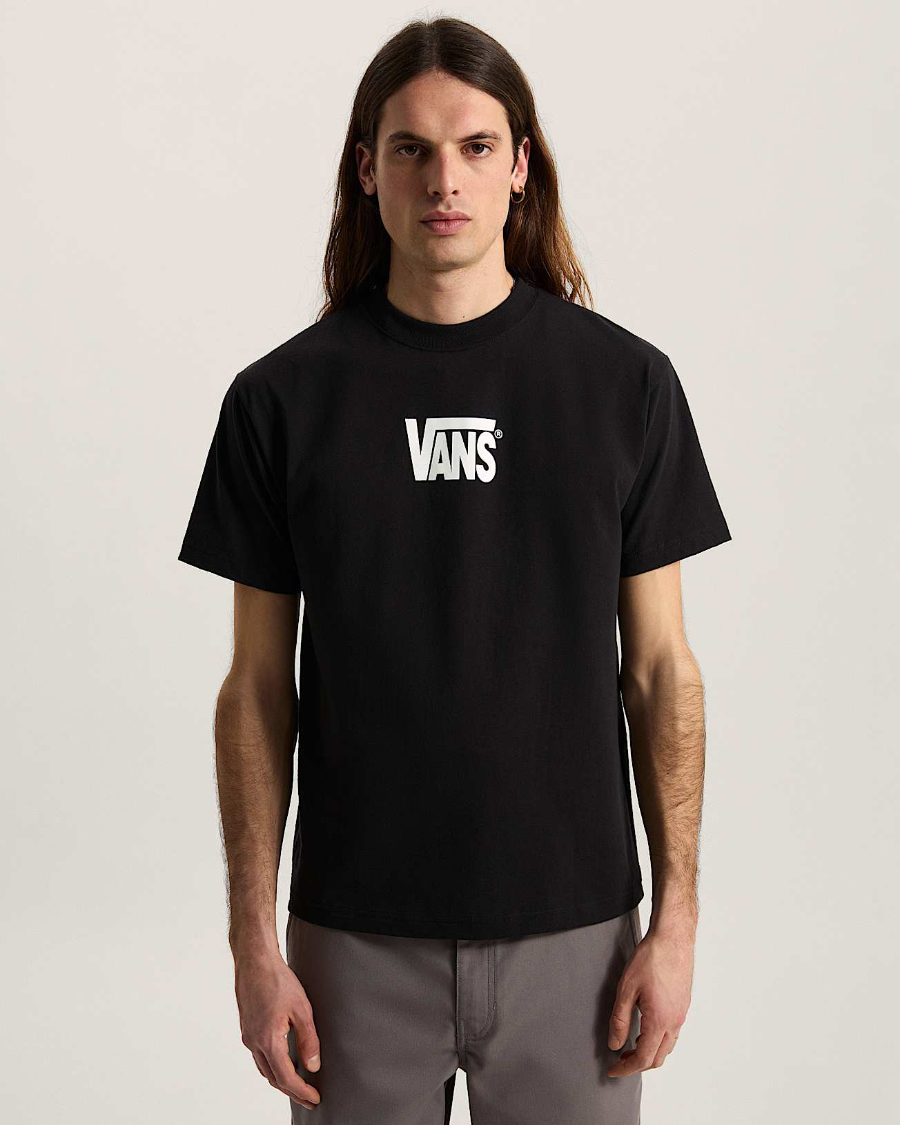 Tshirt Stretch Logo VANS Czarny ALT2