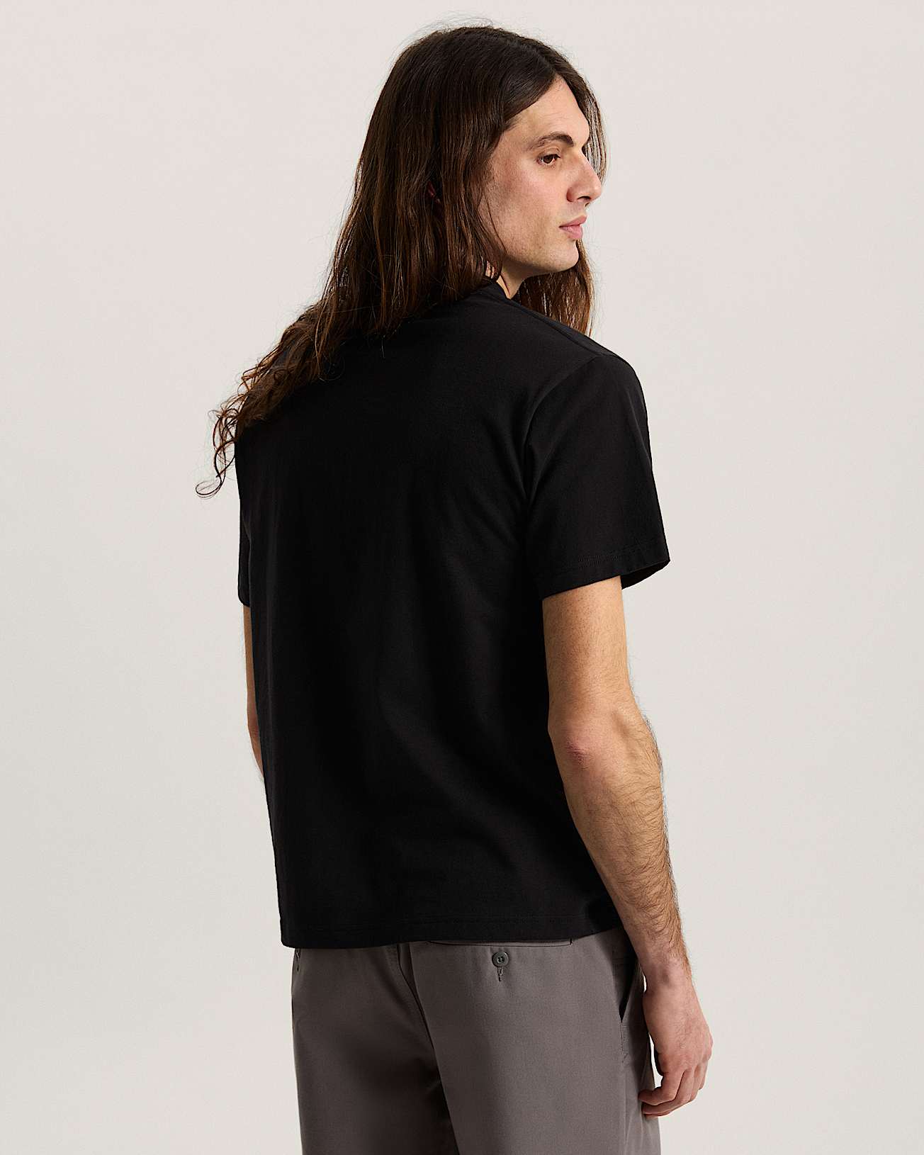 Tshirt Stretch Logo VANS Czarny ALT3