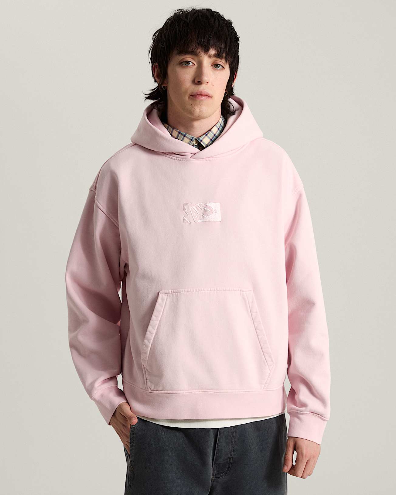 Bluza z kapturem Premium Pullover VANS Fioletowy ALT2