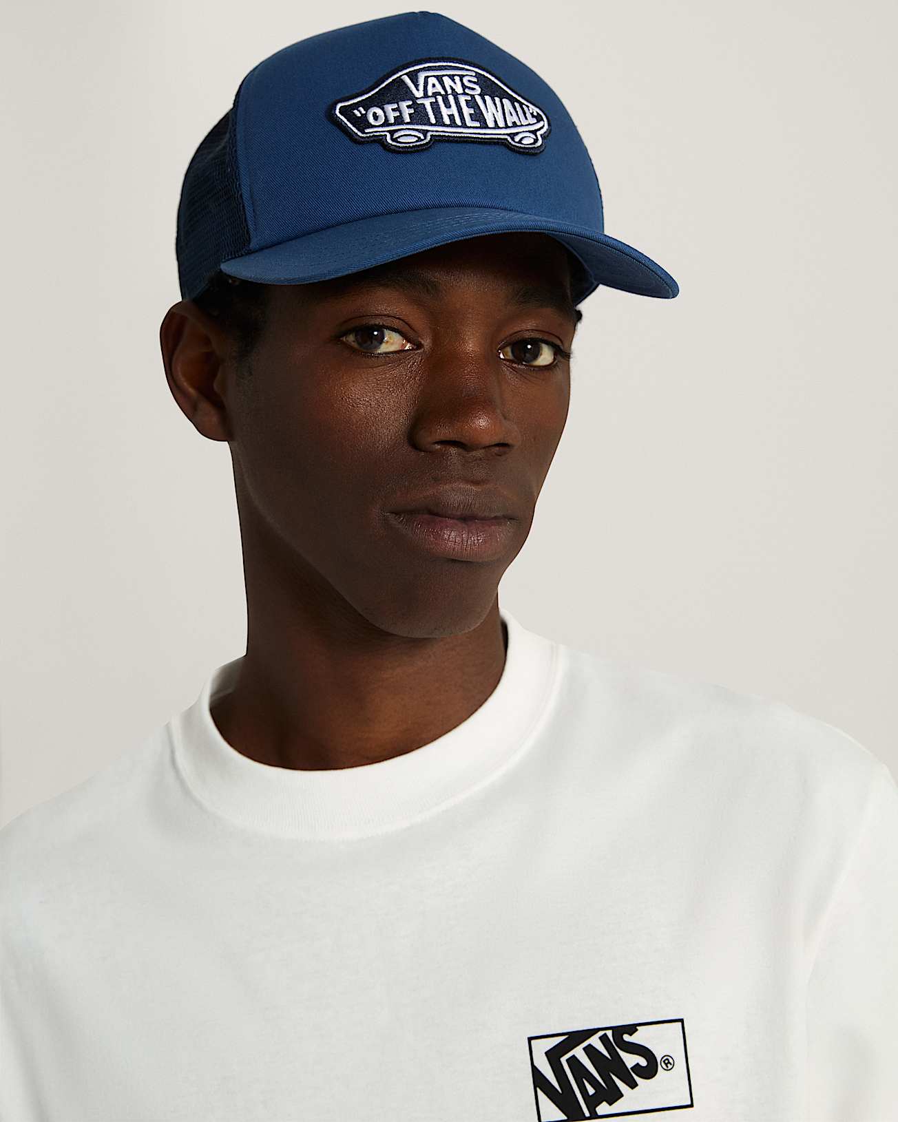 Classic Patch Trucker Hat VANS Blue ALT3