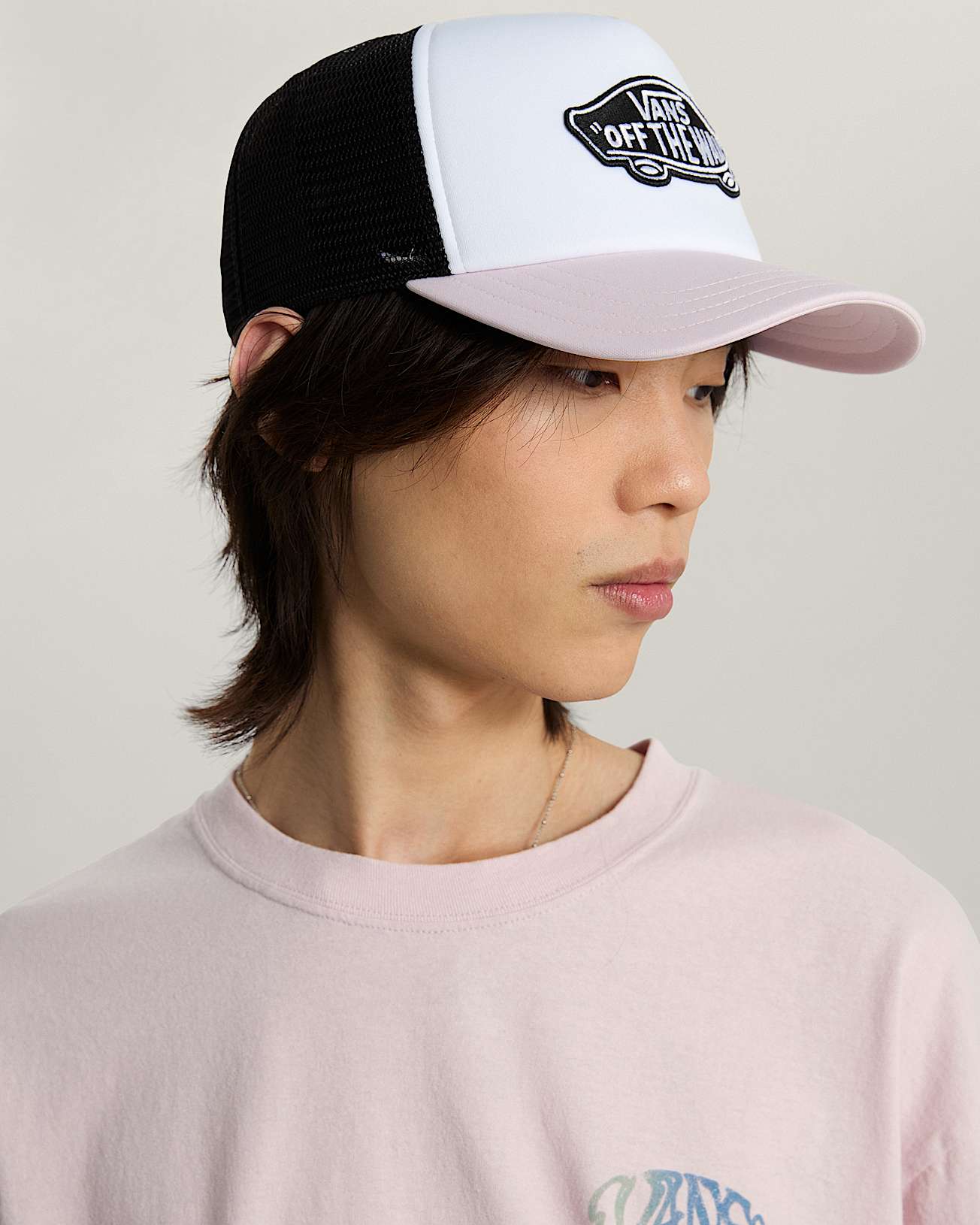 Classic Patch TruckerKappe VANS Rosa ALT3
