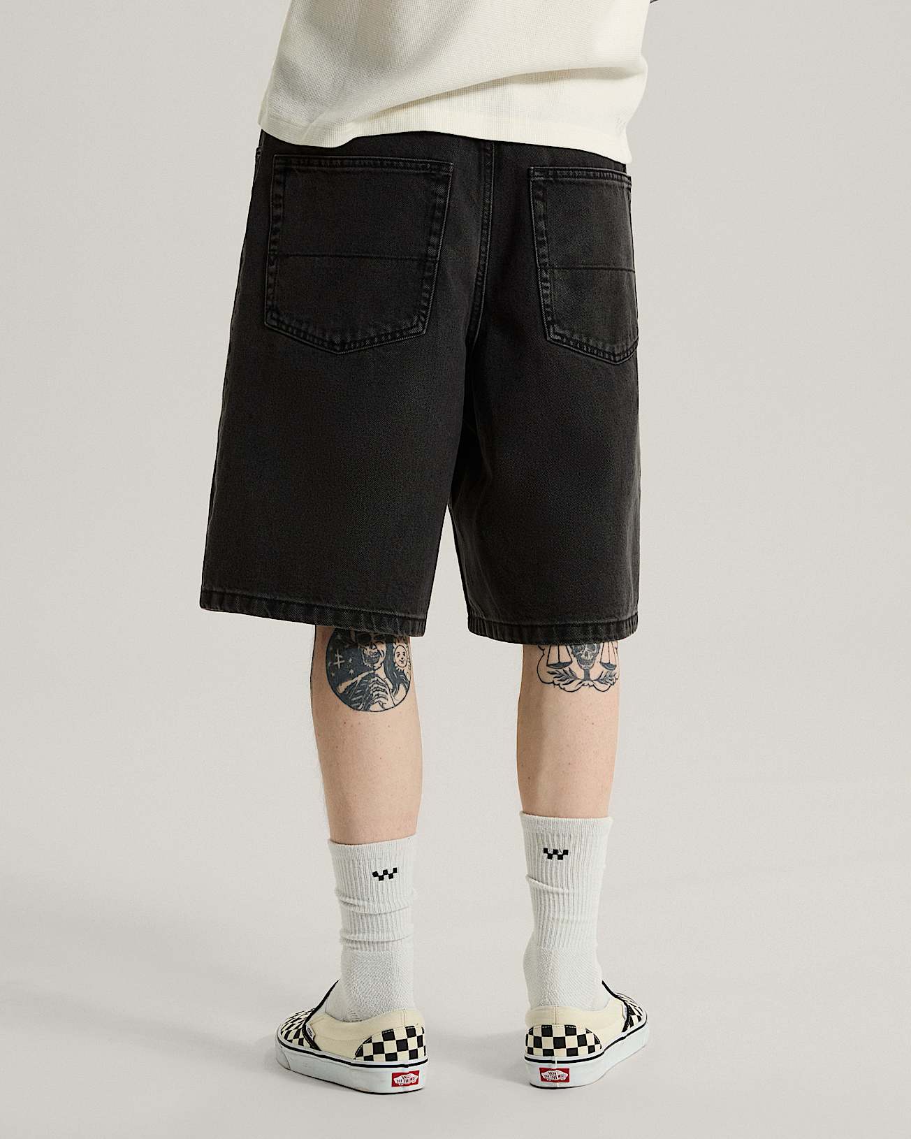 Short en jean Check5 Baggy VANS Noir ALT3