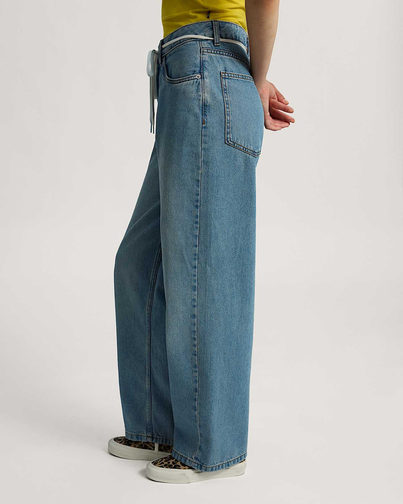Pantalon  5 poches Sirelle Puddle VANS Bleu ALT3
