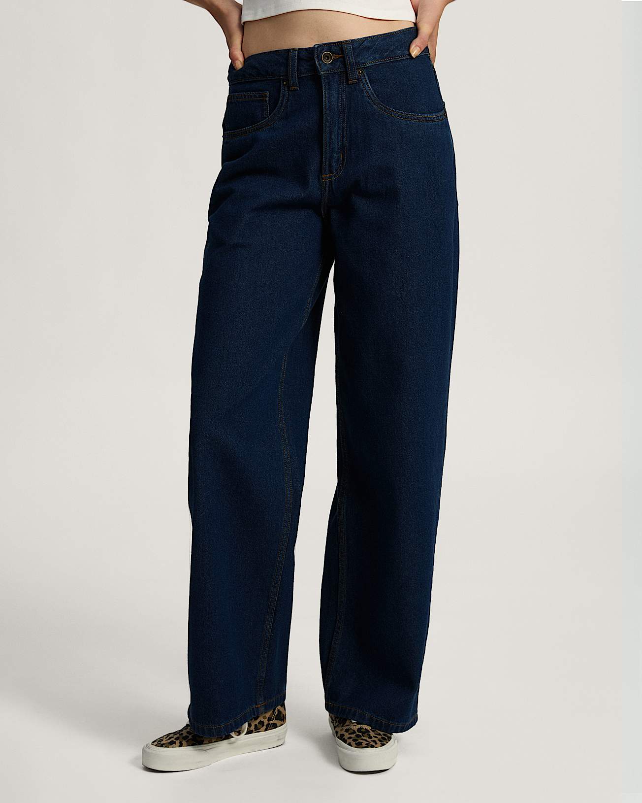 Pantalon  5 poches Sirelle Puddle VANS Bleu ALT2