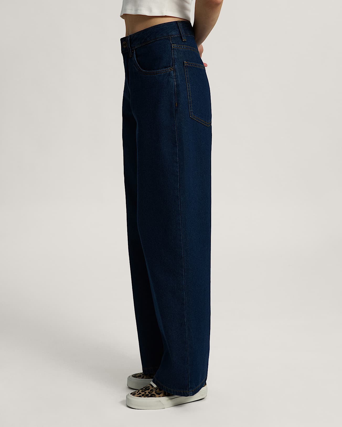 Pantalon  5 poches Sirelle Puddle VANS Bleu ALT4