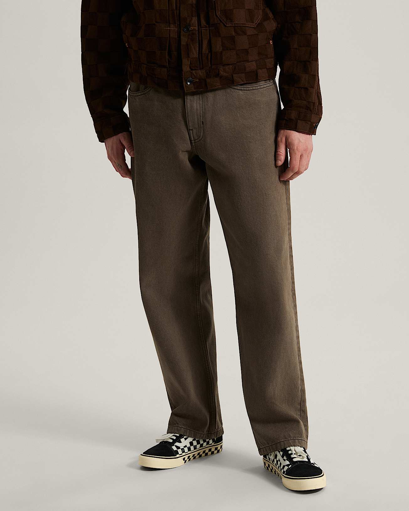 Pantalones vaqueros holgados Check5 VANS Marrn ALT2