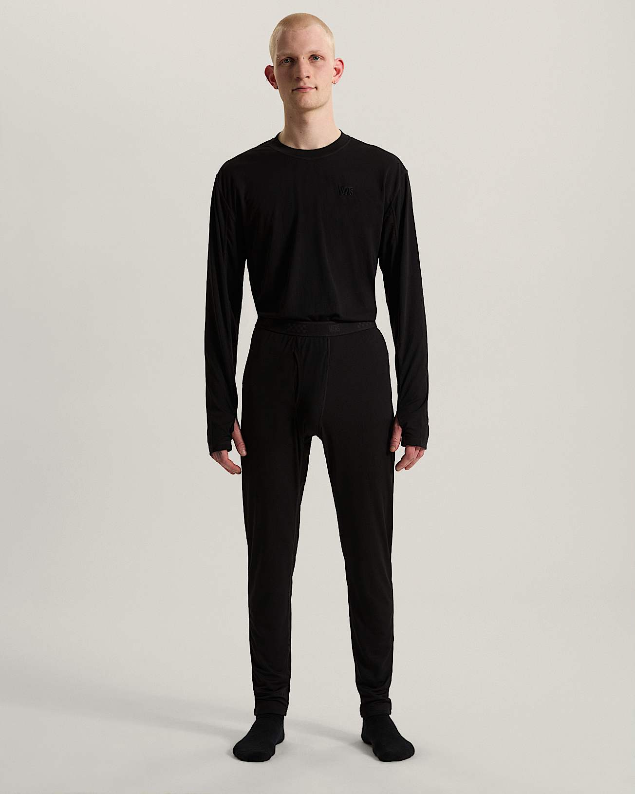 CASCADE BASE LAYER PANT Black VANS Schwarz ALT2