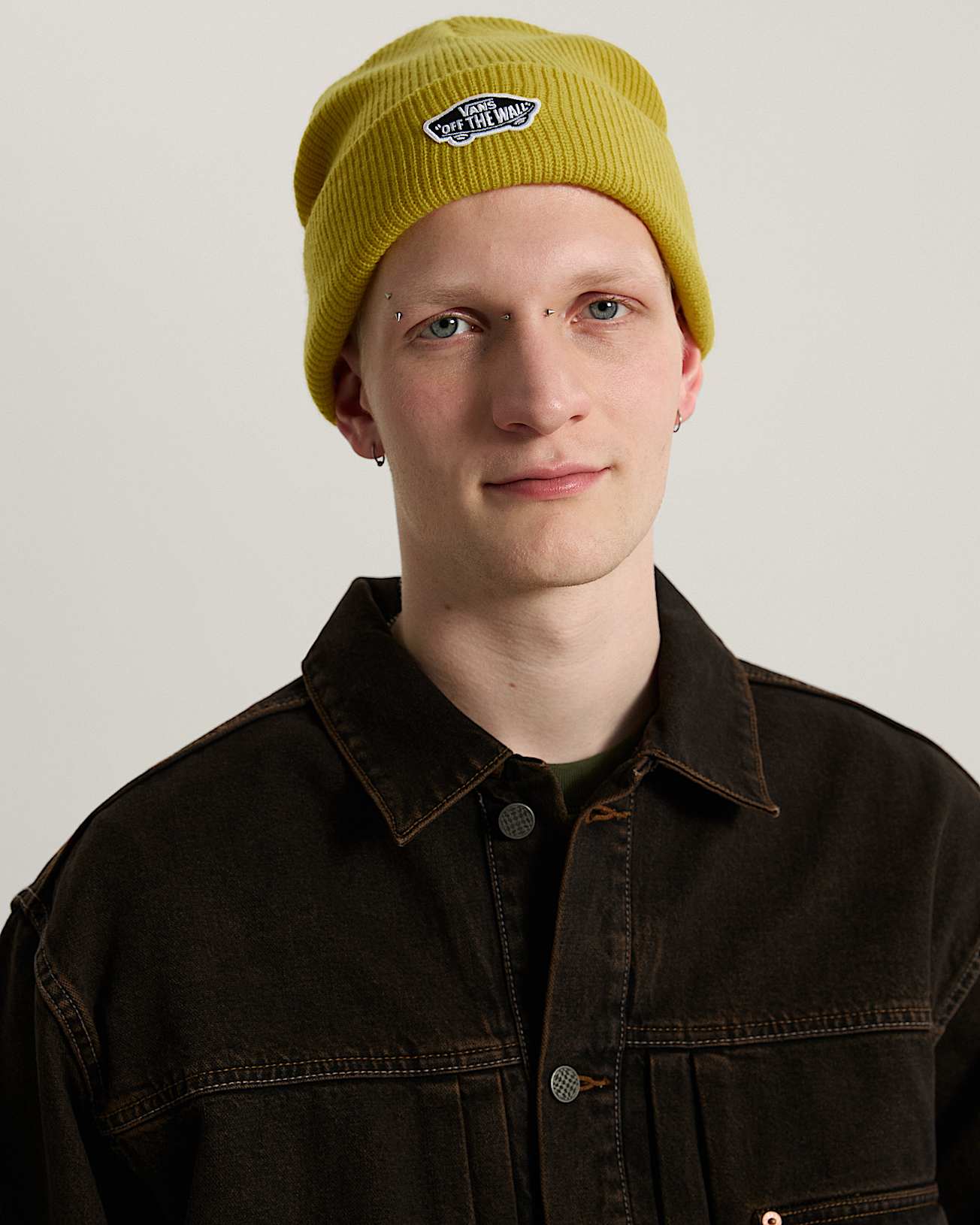Bonnet Vans Classic Cuff VANS Jaune ALT3