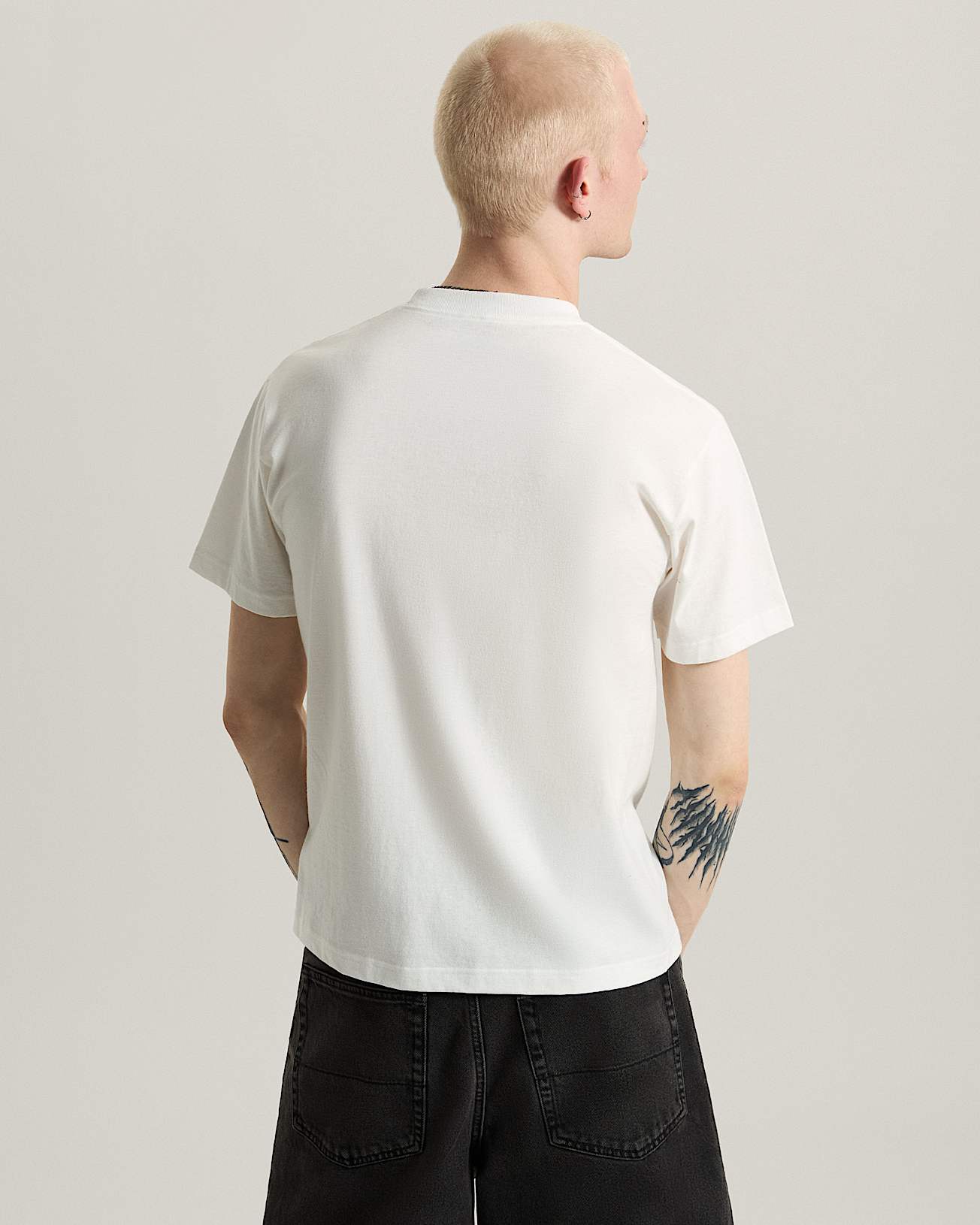 Tshirt Stretch Logo VANS Blanc ALT3