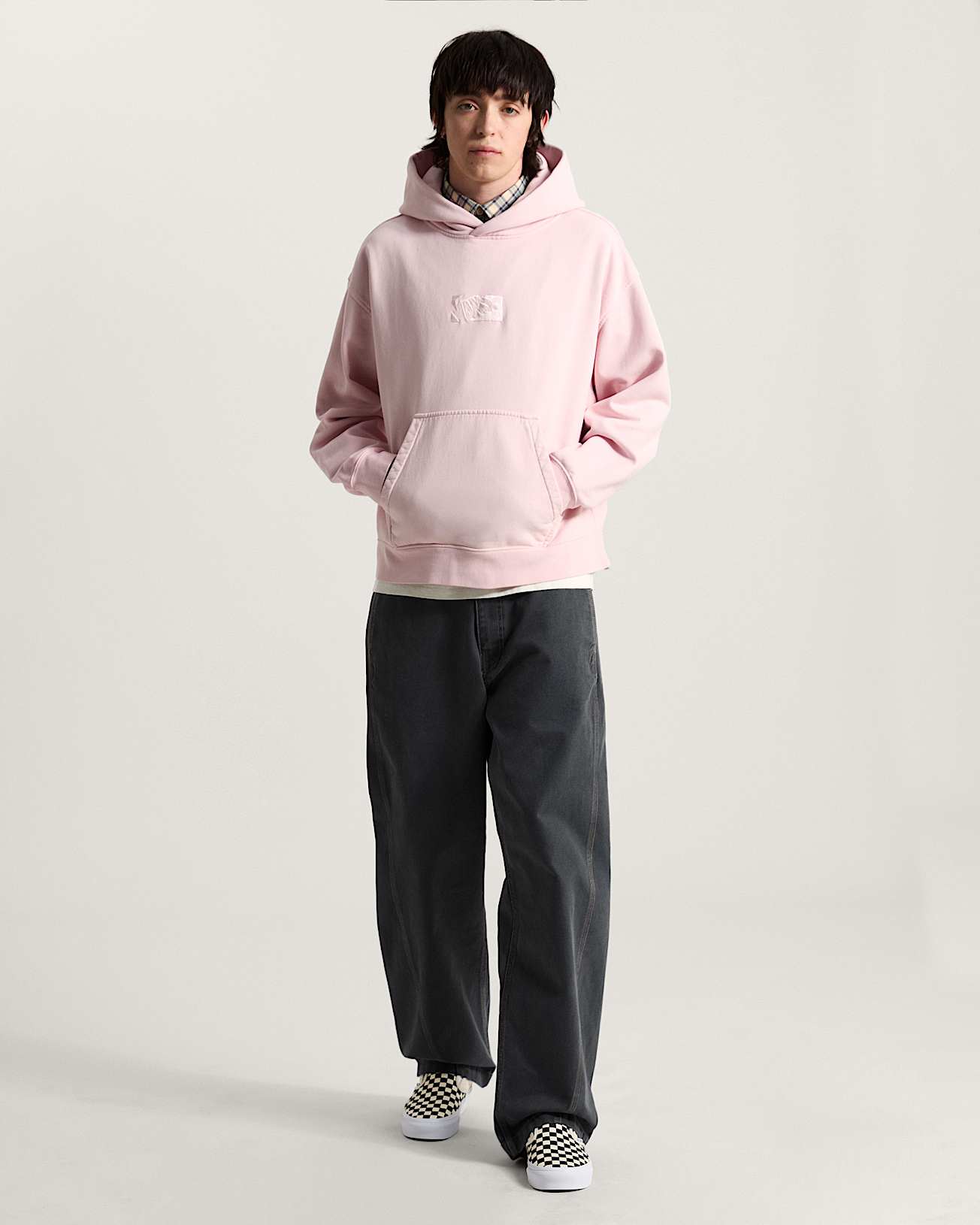 Bluza z kapturem Premium Pullover VANS Fioletowy ALT5