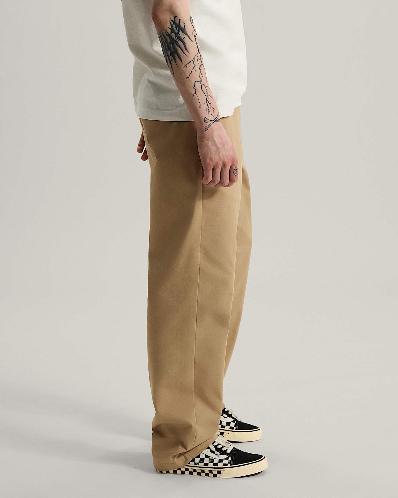 Pantalon droit Chino Authentic VANS Beige ALT4