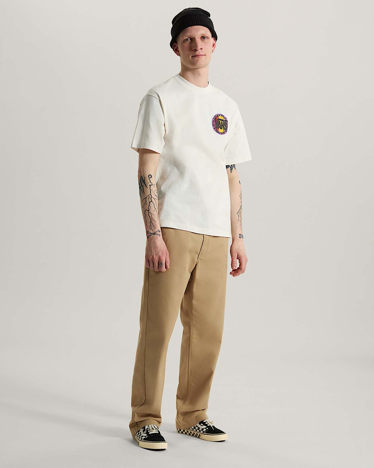 Pantalon droit Chino Authentic VANS Beige ALT5