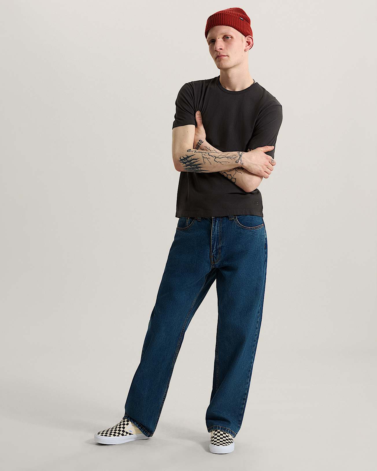 Tshirt Premium Shrunken VANS Noir ALT4