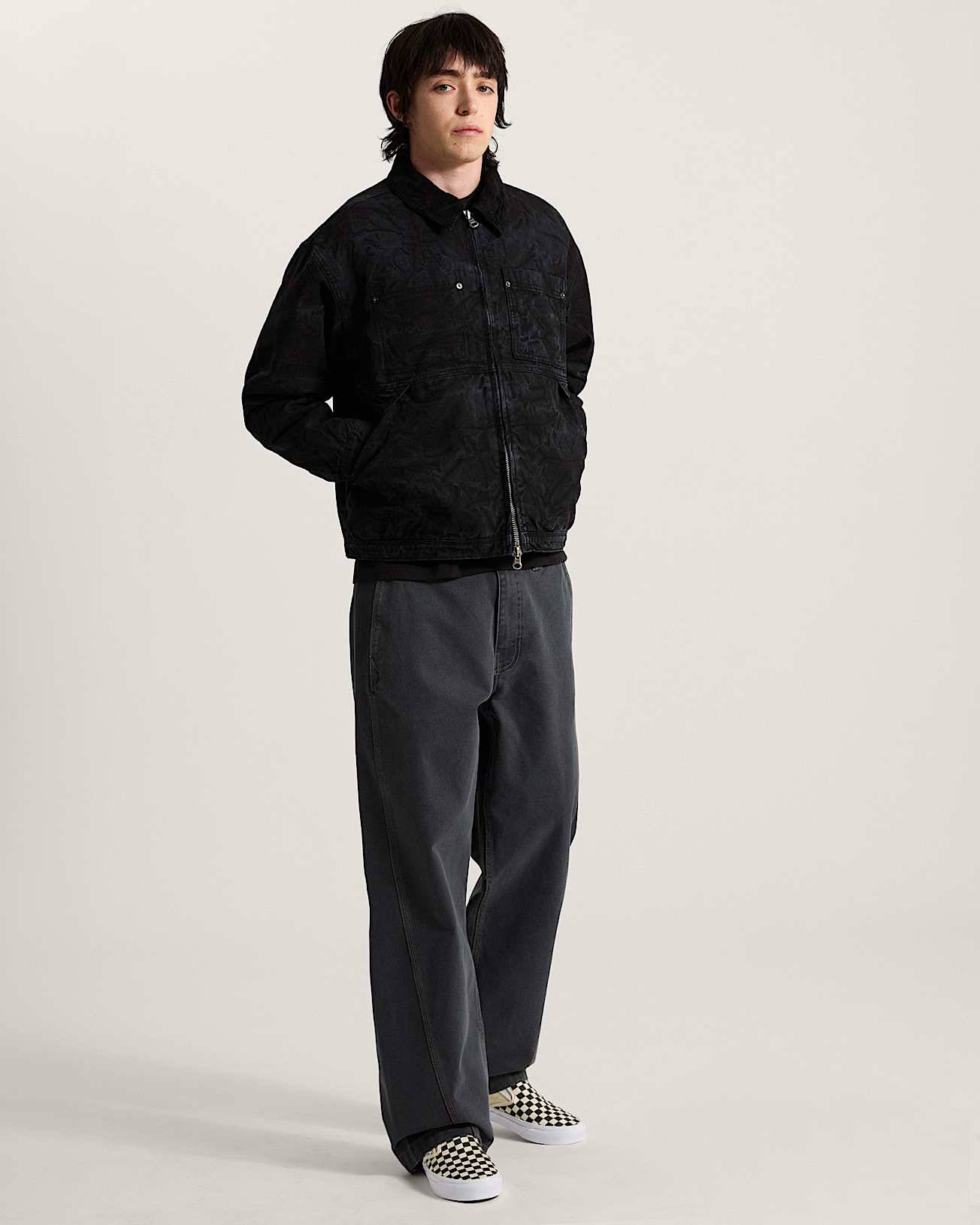 Nico Chore Canvas Jacket Black VANS Black ALT5