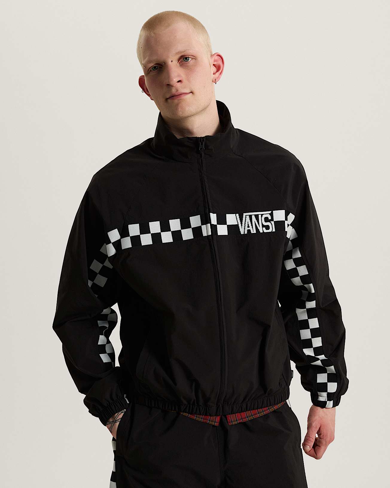 Ronnie Color Block Jacket Black VANS Noir HERO
