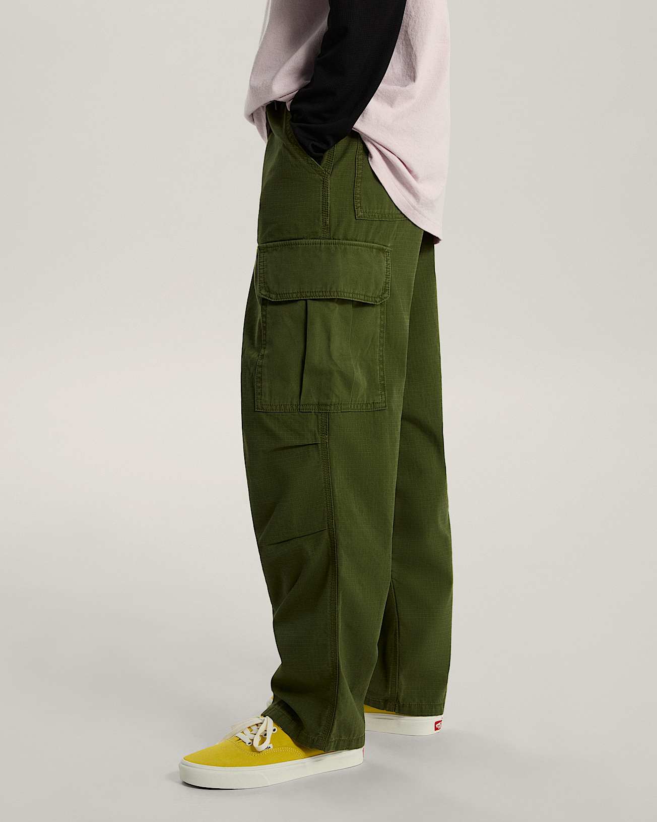 Para Baggy Cargo Pant Green Balsam VANS Green ALT4