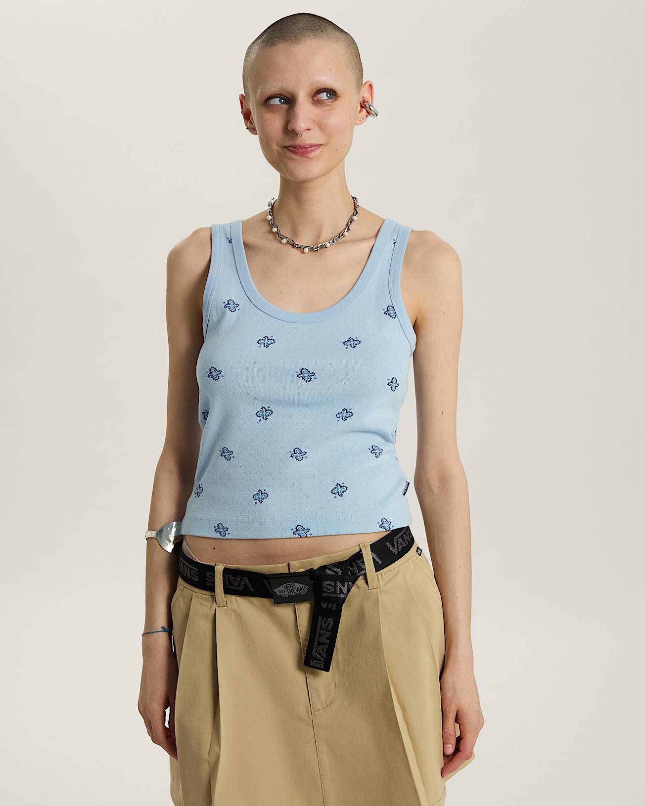 Lilly Printed Tanktop VANS Blau ALT2