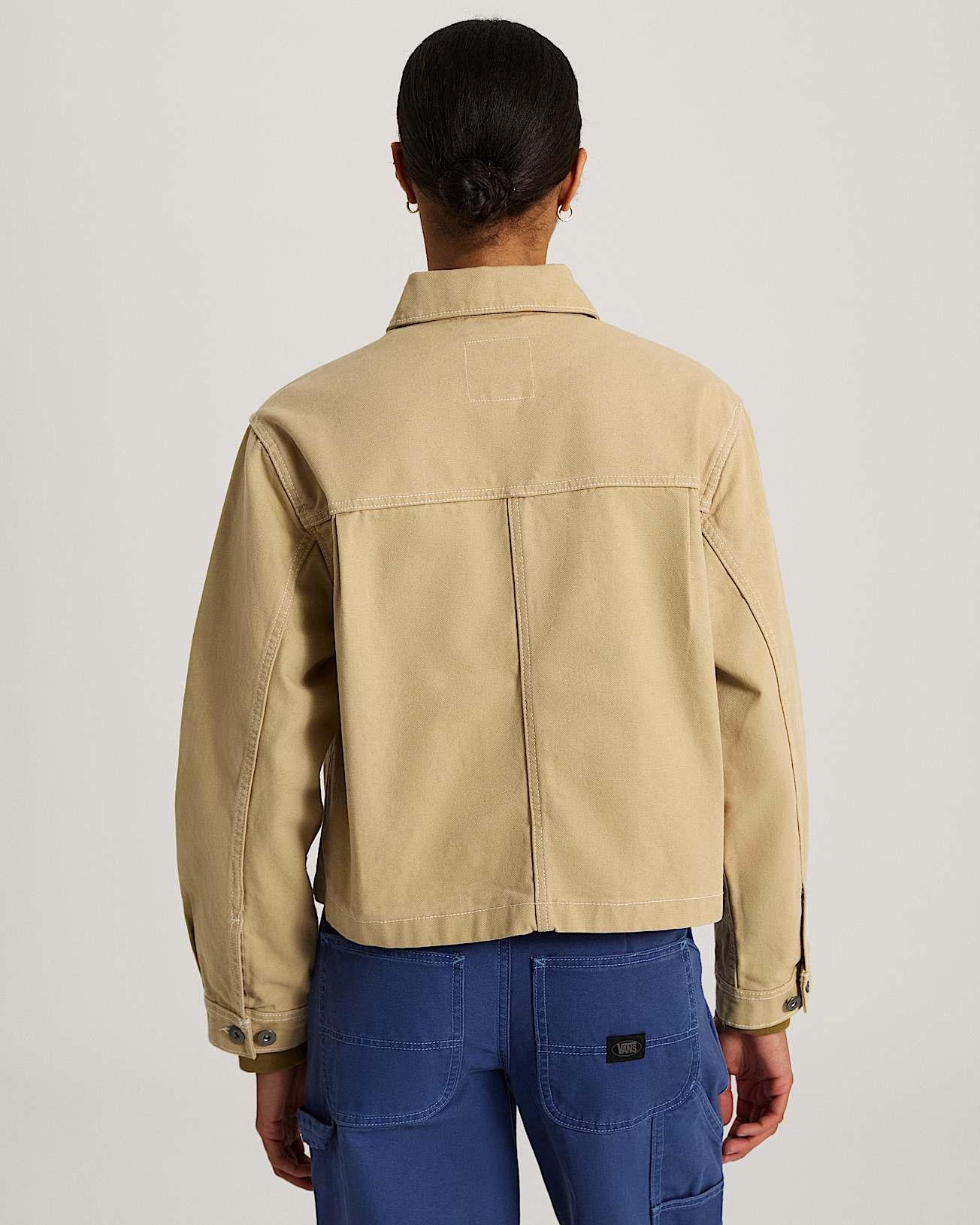 Veste de travail Emily Boxy VANS Beige ALT3