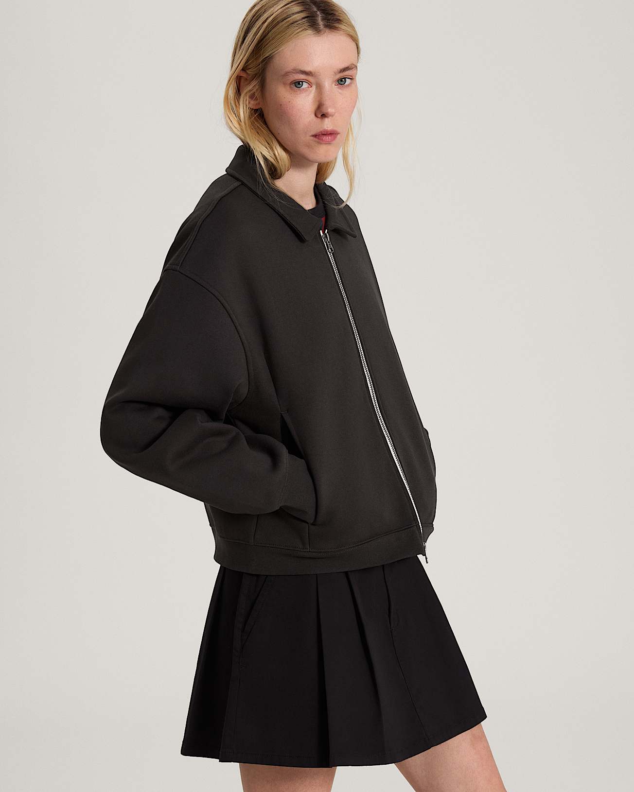 Alanna Fleece Jacket Faded Black VANS Noir ALT2