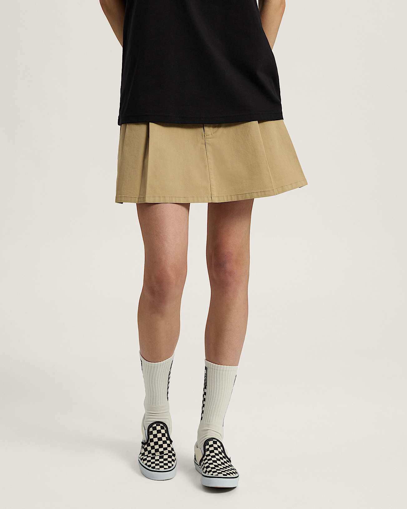 Authentic Chino Mini Skirt VANS Beige ALT2