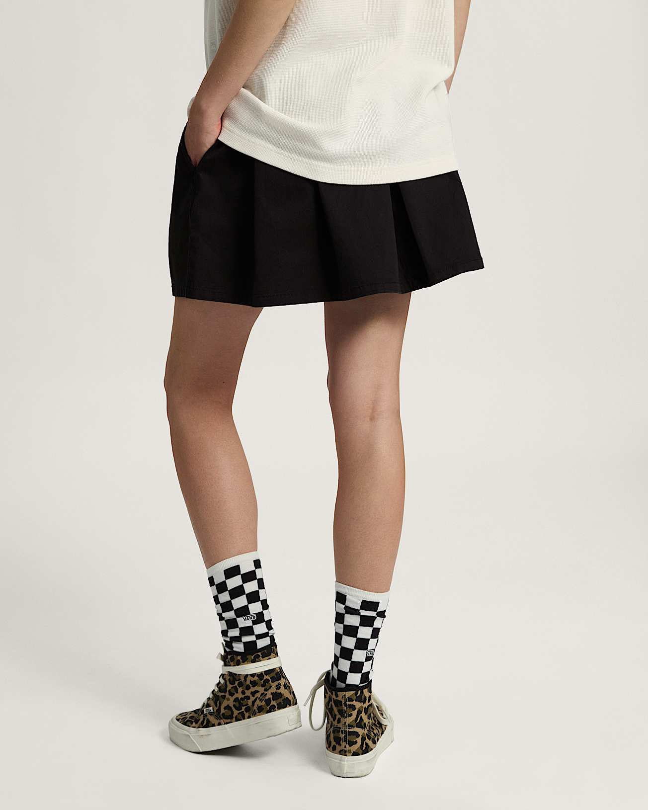 Minijupe chino Authentic VANS Noir ALT3
