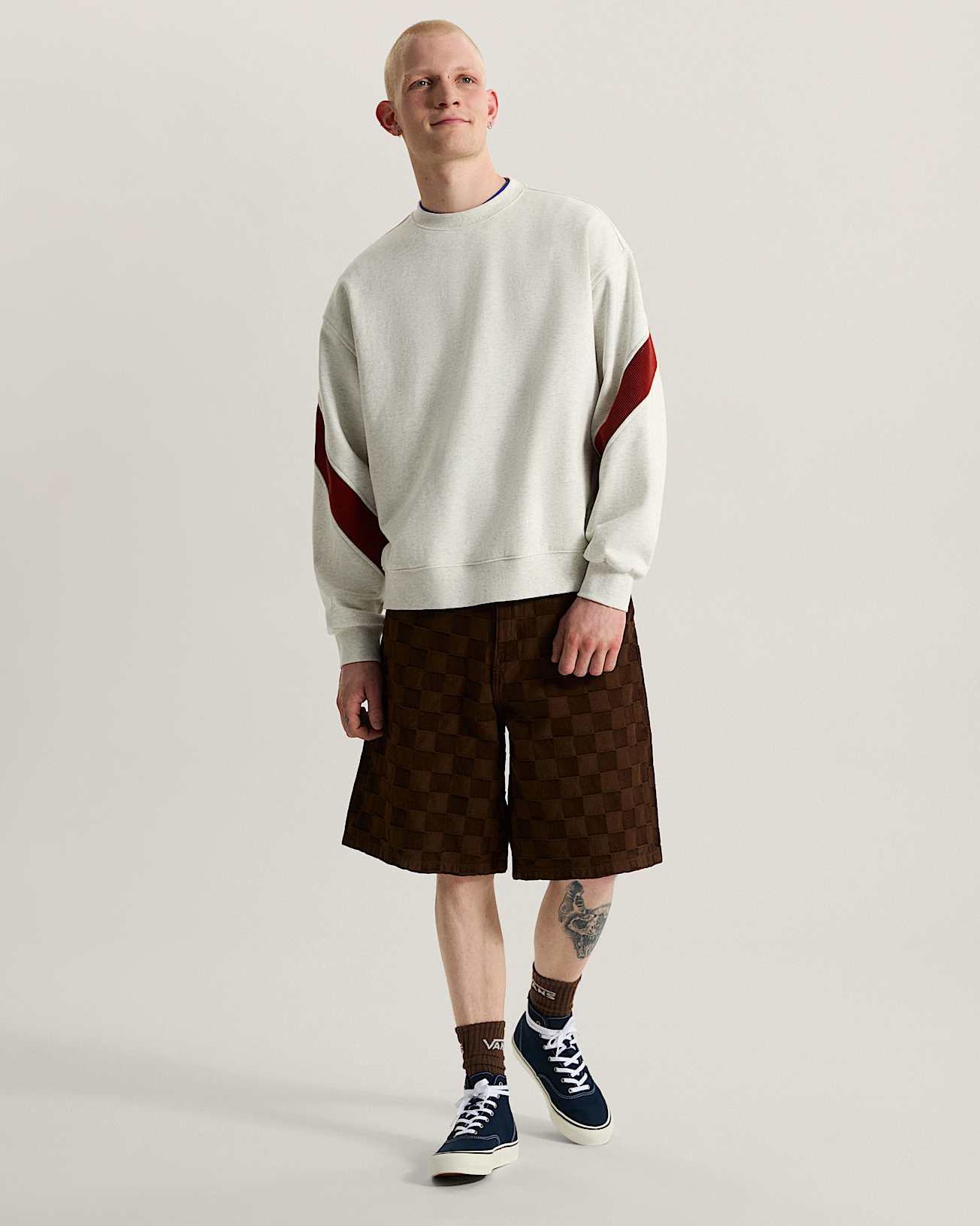 Sweat Retro Sport Crewneck VANS Blanc ALT5