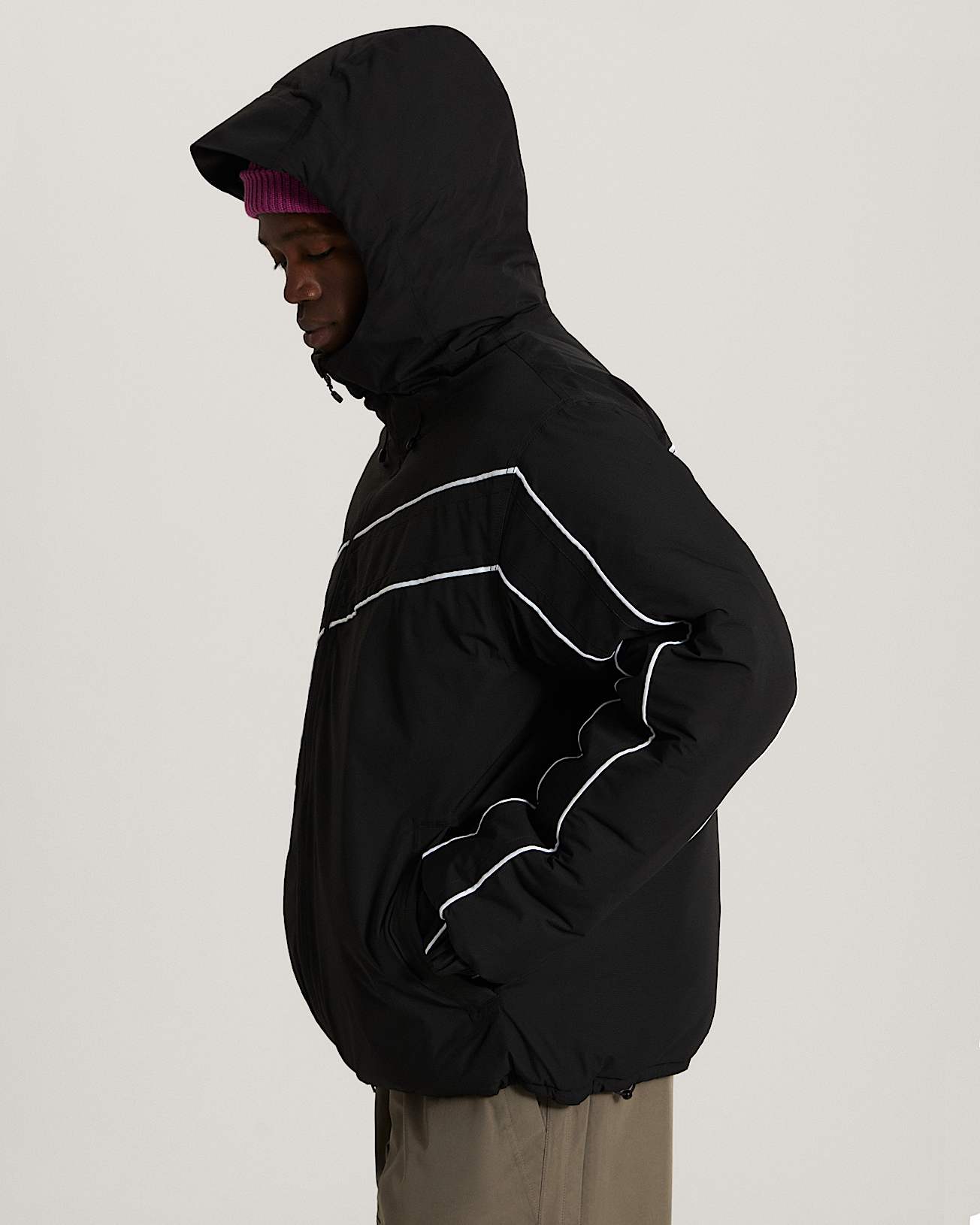Doudoune  capuche 90s Big Block VANS Noir ALT4