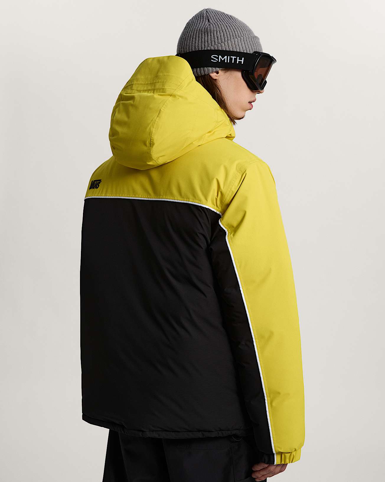 Doudoune  capuche 90s Big Block VANS Jaune ALT3