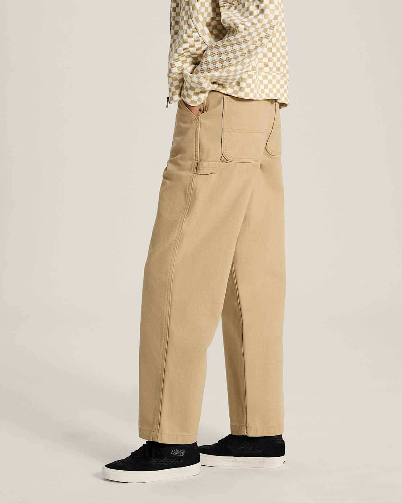 Pantalon Chore Mid Rise Straight VANS Beige ALT4