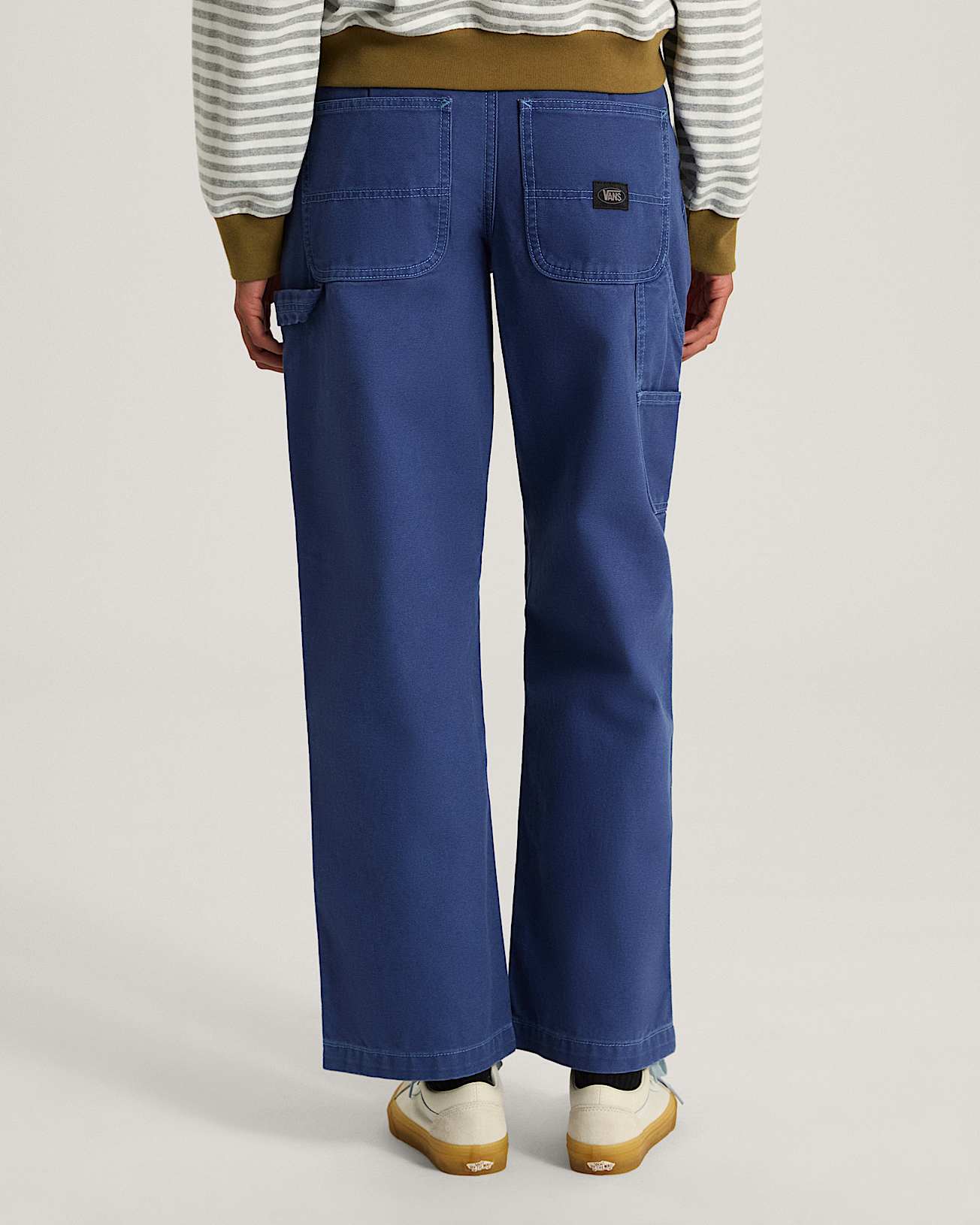 Pantalon Chore Mid Rise Straight VANS Bleu ALT3