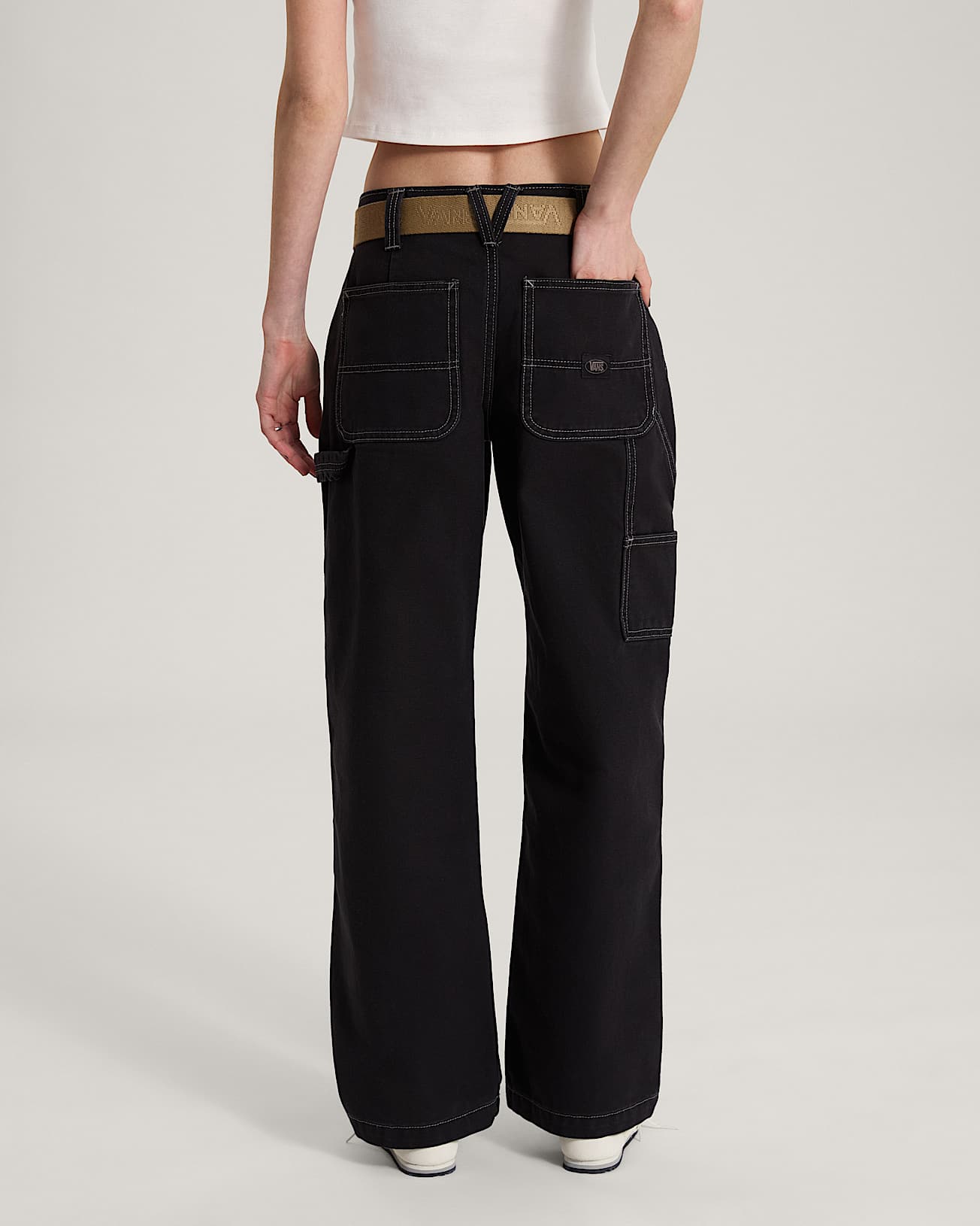 Pantalon Chore Mid Rise Straight VANS Noir ALT3