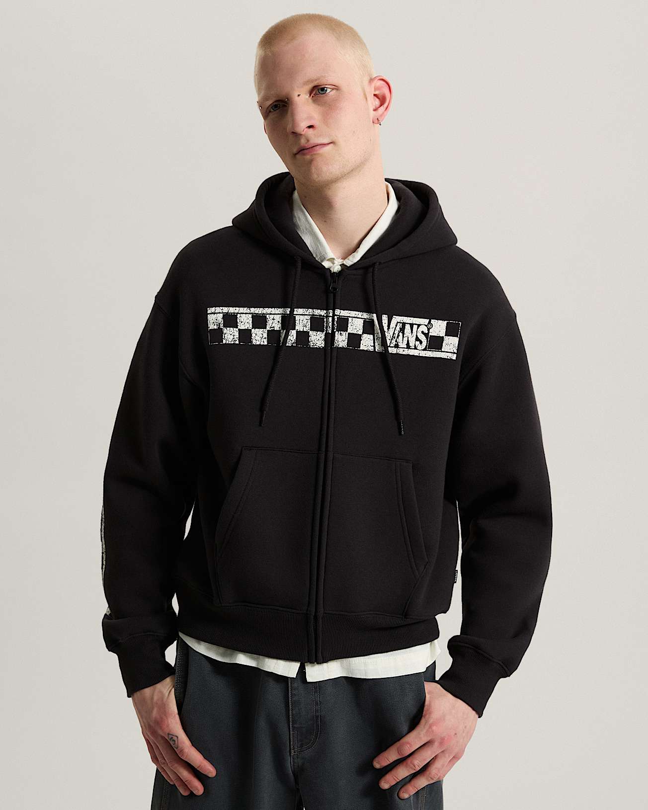 Vans Racing Full Hoodie mit Reiverschluss VANS Schwarz ALT2
