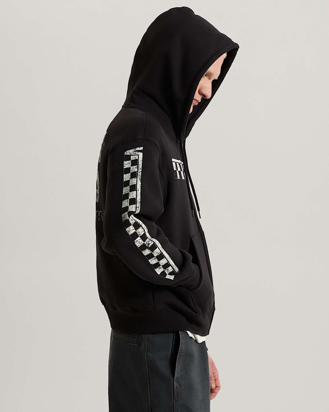 Vans Racing Full Hoodie mit Reiverschluss VANS Schwarz ALT4
