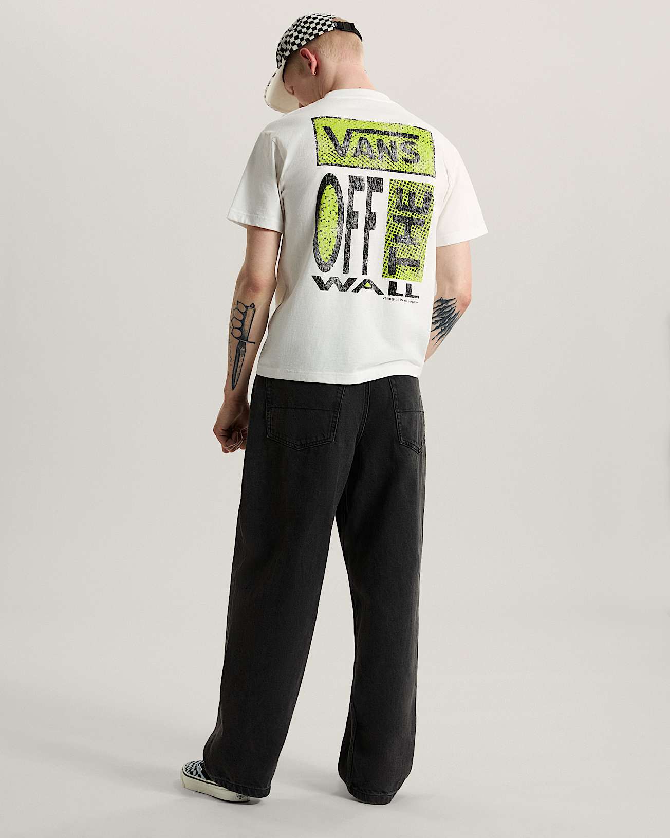 Cut and Paste SS Tee White VANS Blanc ALT4