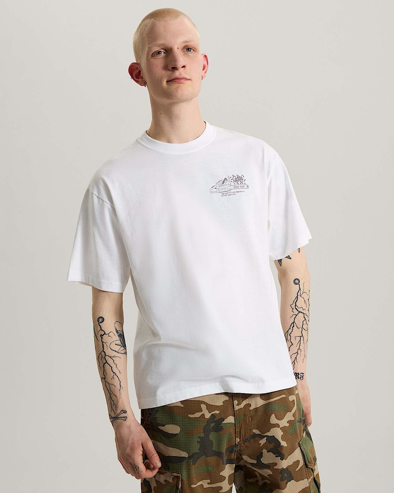 Tshirt Dirt Trip VANS Blanc ALT2