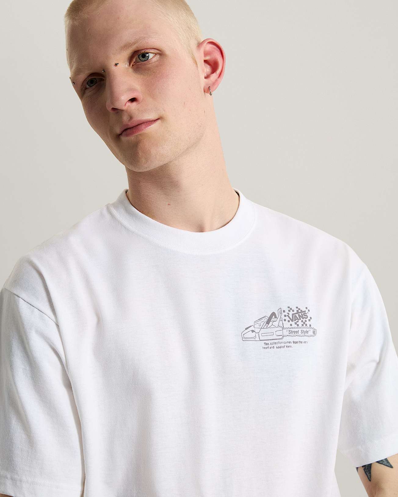 Tshirt Dirt Trip VANS Blanc ALT5