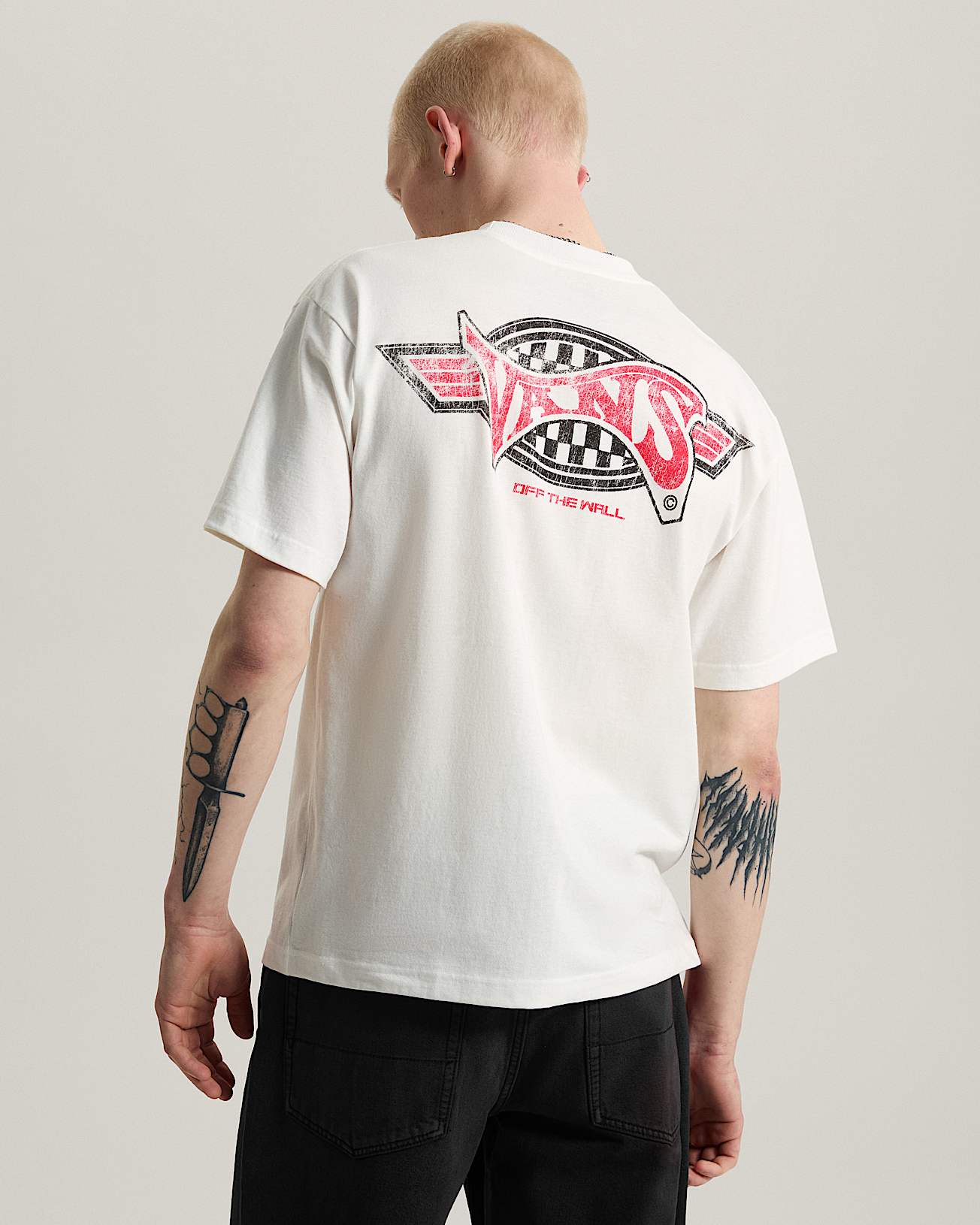 Tshirt Faded Glory VANS Blanc ALT3