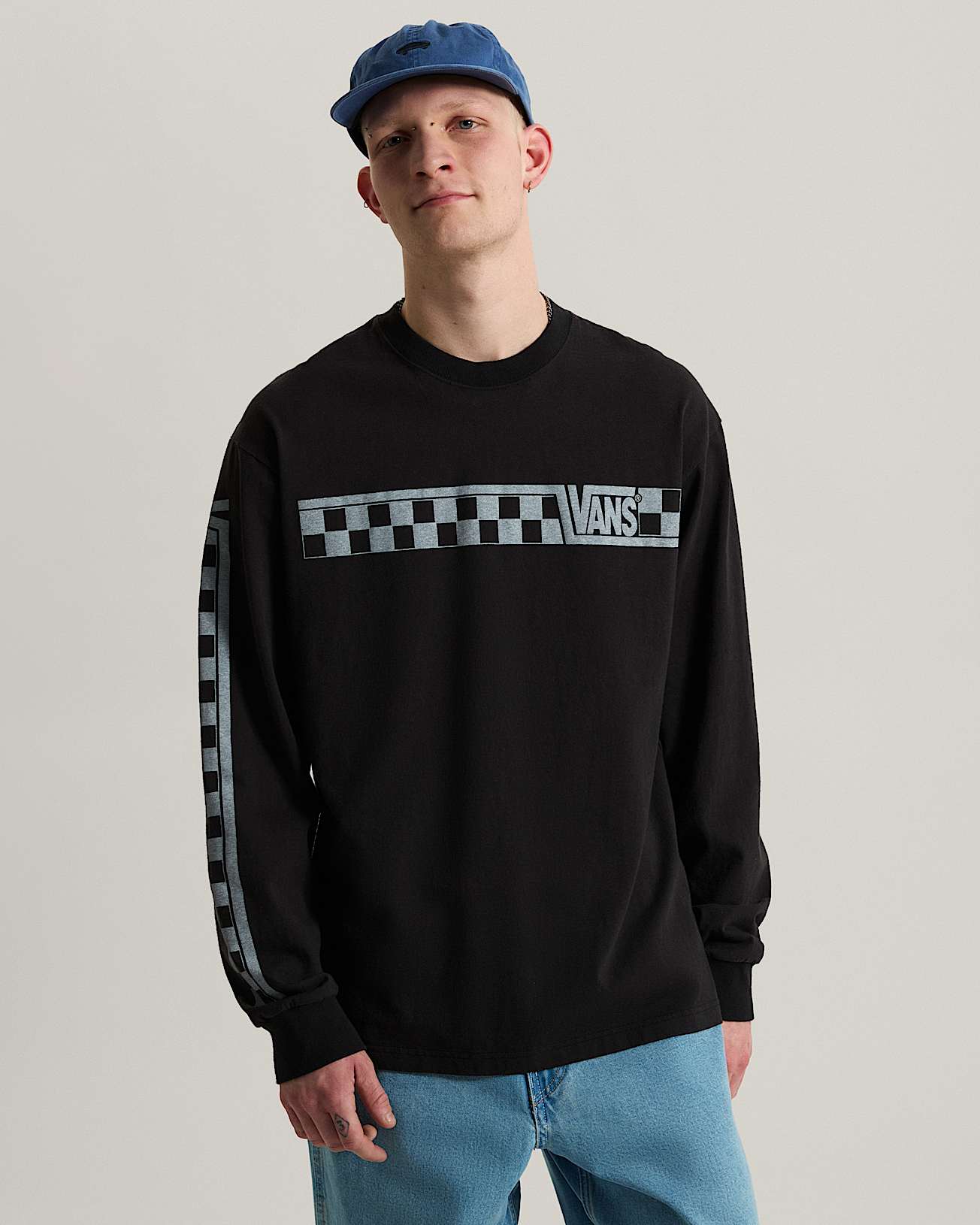 Sweat Vans Racing Long Sleeve VANS Noir ALT2